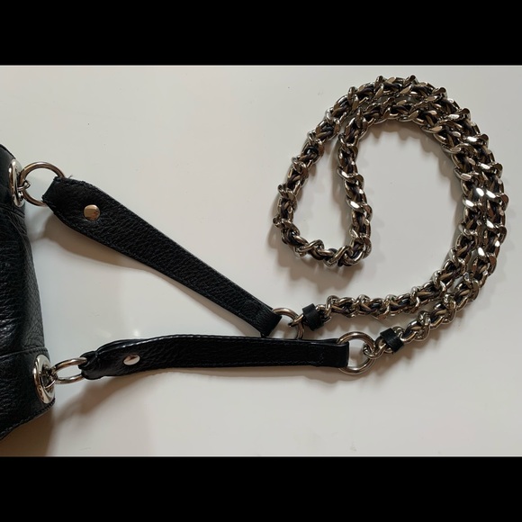 Auth OR by Oroton black leather crossbody bag - Picture 14 of 16